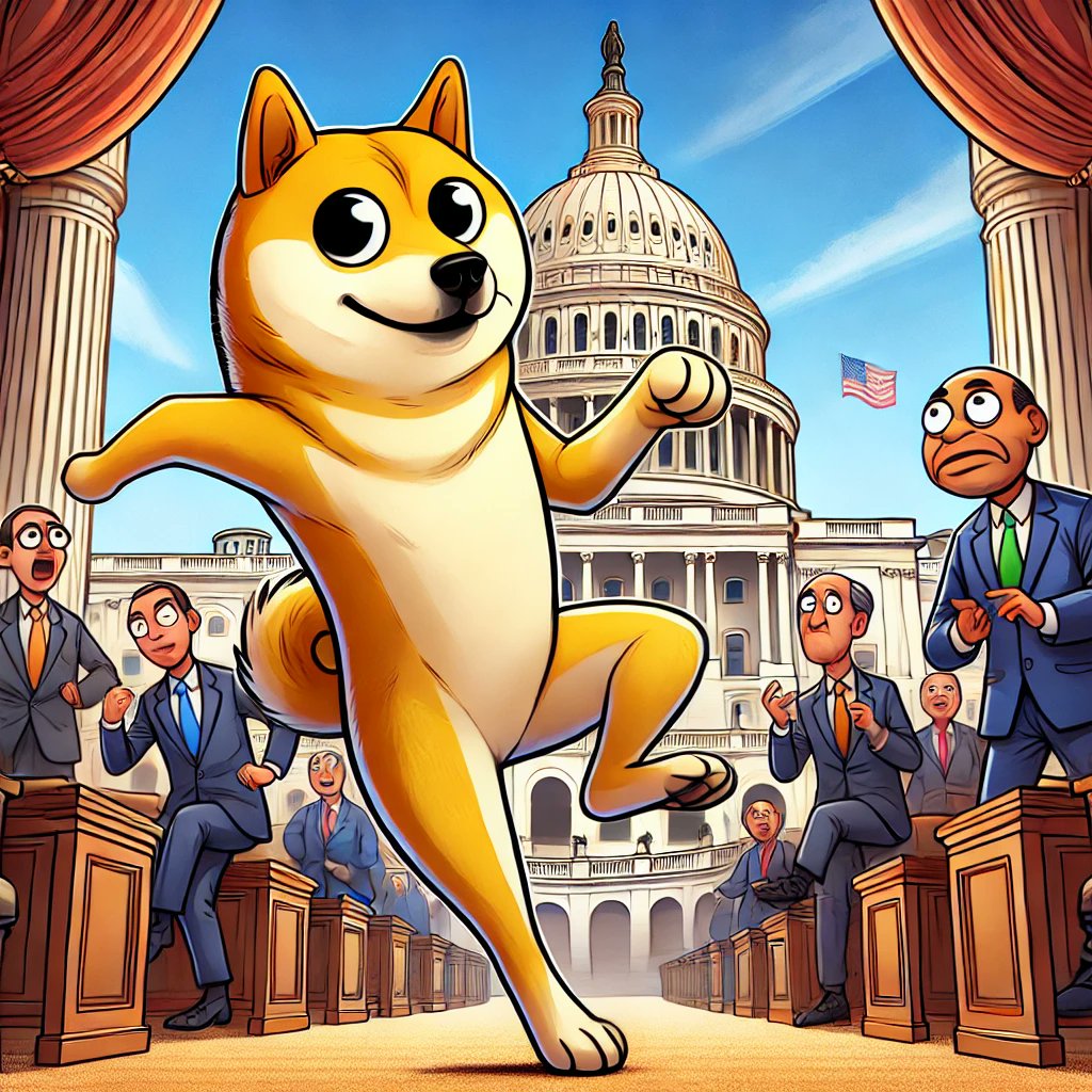 charles_scaper's tweet photo. ππΆ Doge is dancing circles around Washington D.C.! ποΈπ
The politicians are confused, the money printers are overheating, and Doge is out here having the time of his life! πΈπ₯
Much wow. Such unstoppable. Let's go right now! πΊπ
#DogeDance #MuchWow #DrainTheSwamp #ToTheMoon #Dogecoin