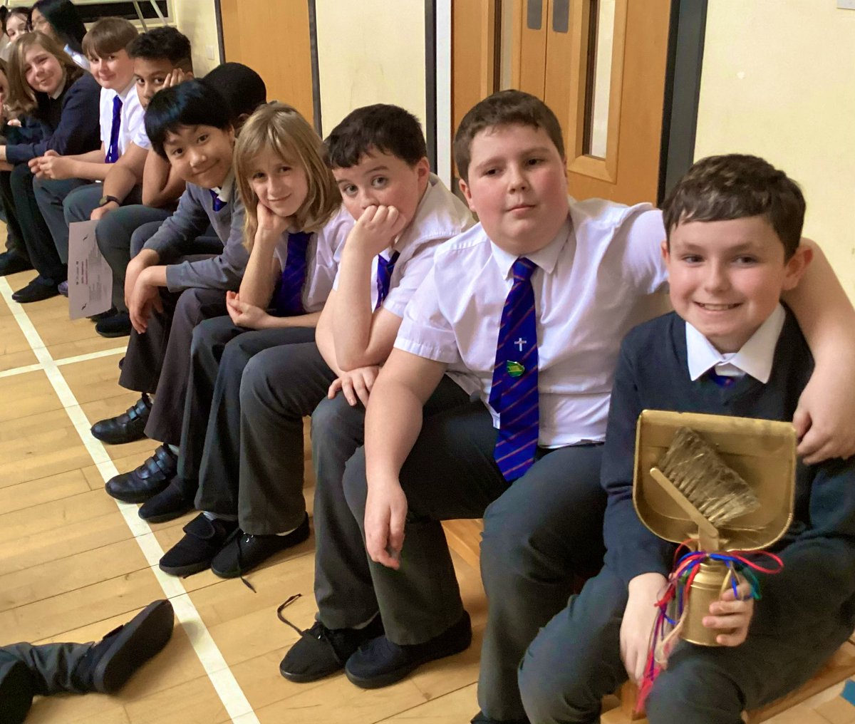 The winners of this week’s Coins and Golden Dustpan and Brush - looking pretty chuffed, well done on your team efforts!