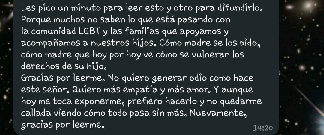 _FlorciS_'s tweet photo. Tomense unos minutos y lean este mensaje que me llegó... https://t.co/FnNG15RH76