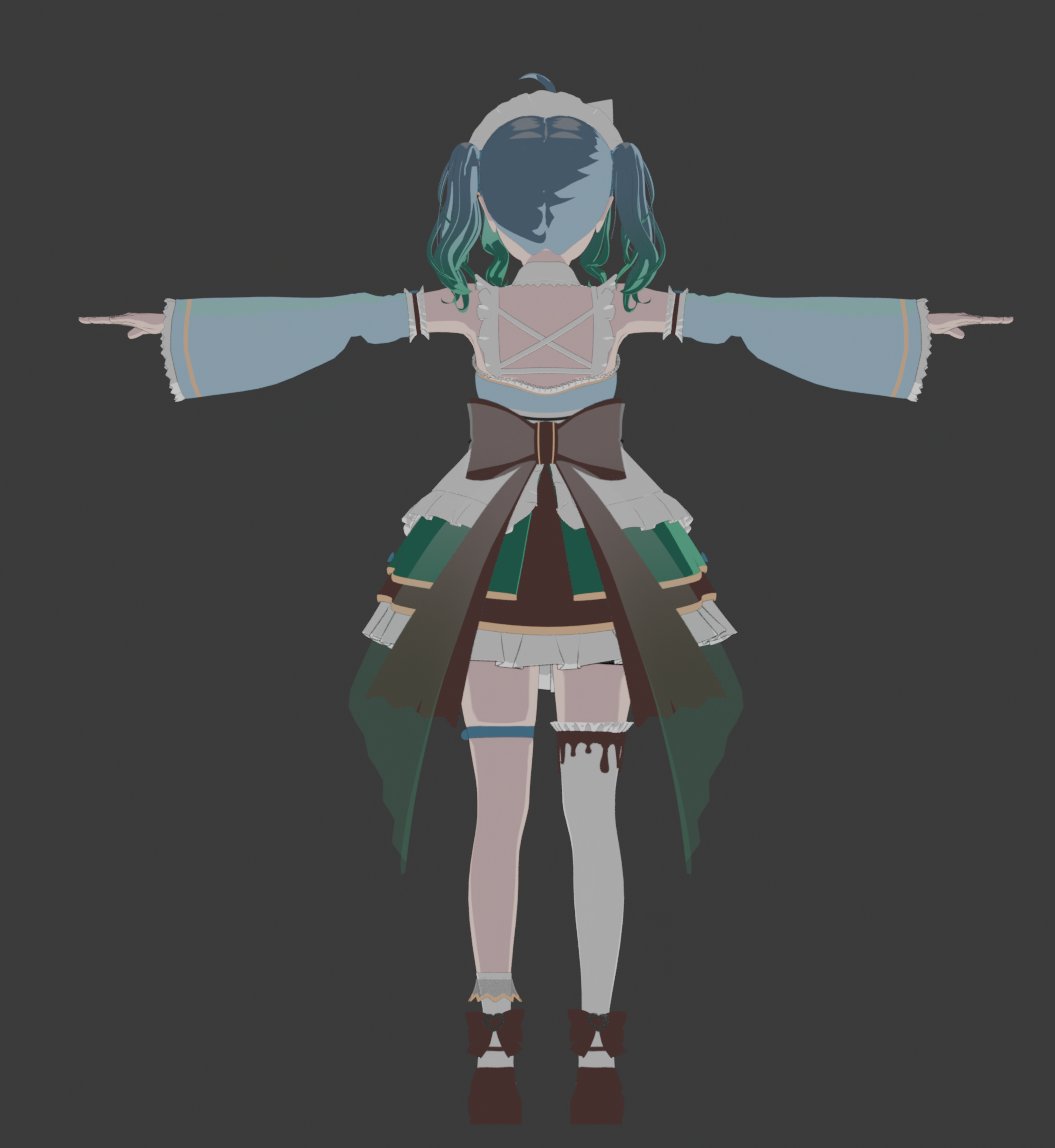 asai_rumi's tweet image. The fun part is over, time to paint and rig this puppy aaaaaaaAAAAAOAIDNOIAWND #b3d #ENVtubers