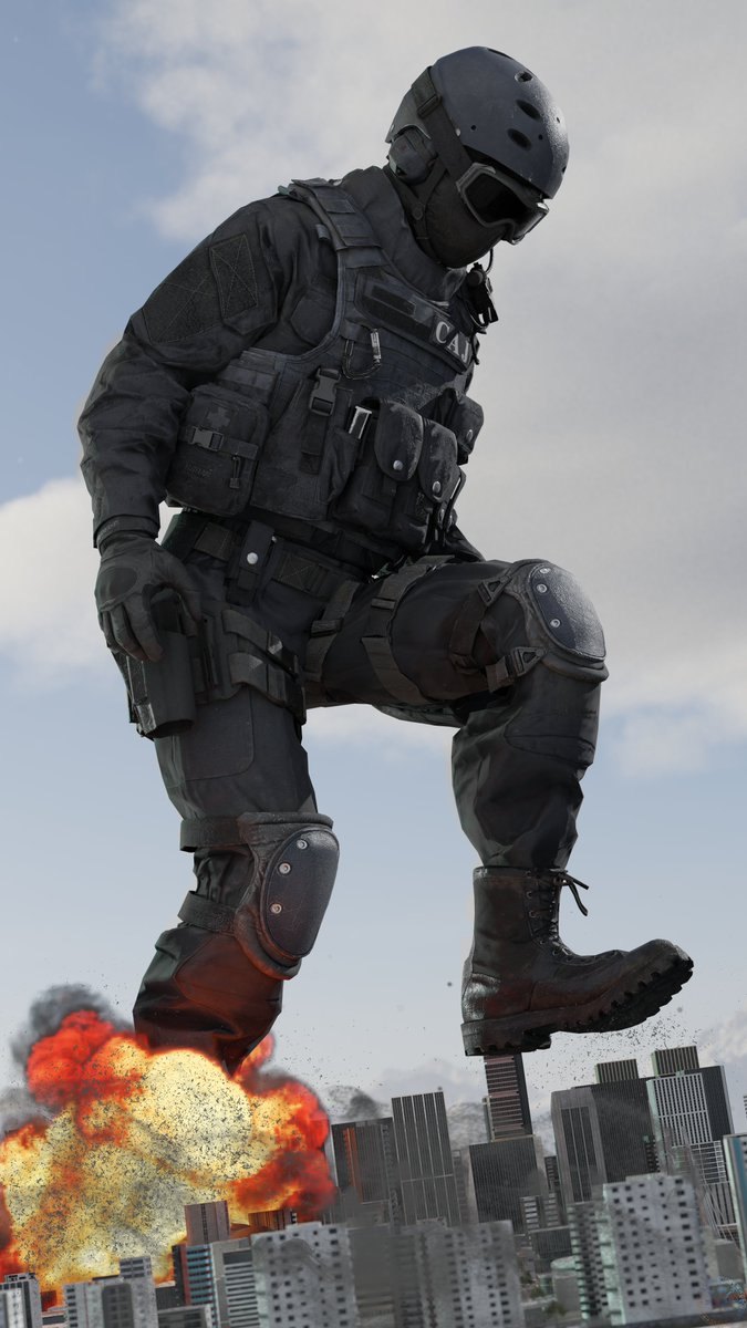A Sight to Behold

tried another shot at photoshop, looks okayish.

#sizetwitter #giant #malemacro #stomp #miltary #destruction #soldier #tacticalgear #gear #gearfetish #balkan #cod #callofduty #modernwarfare