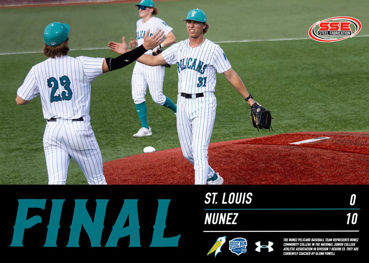 Pels win Game 3 against St. Louis CC! We go for the four-game sweep at 2:10 pm 

#FlockUp