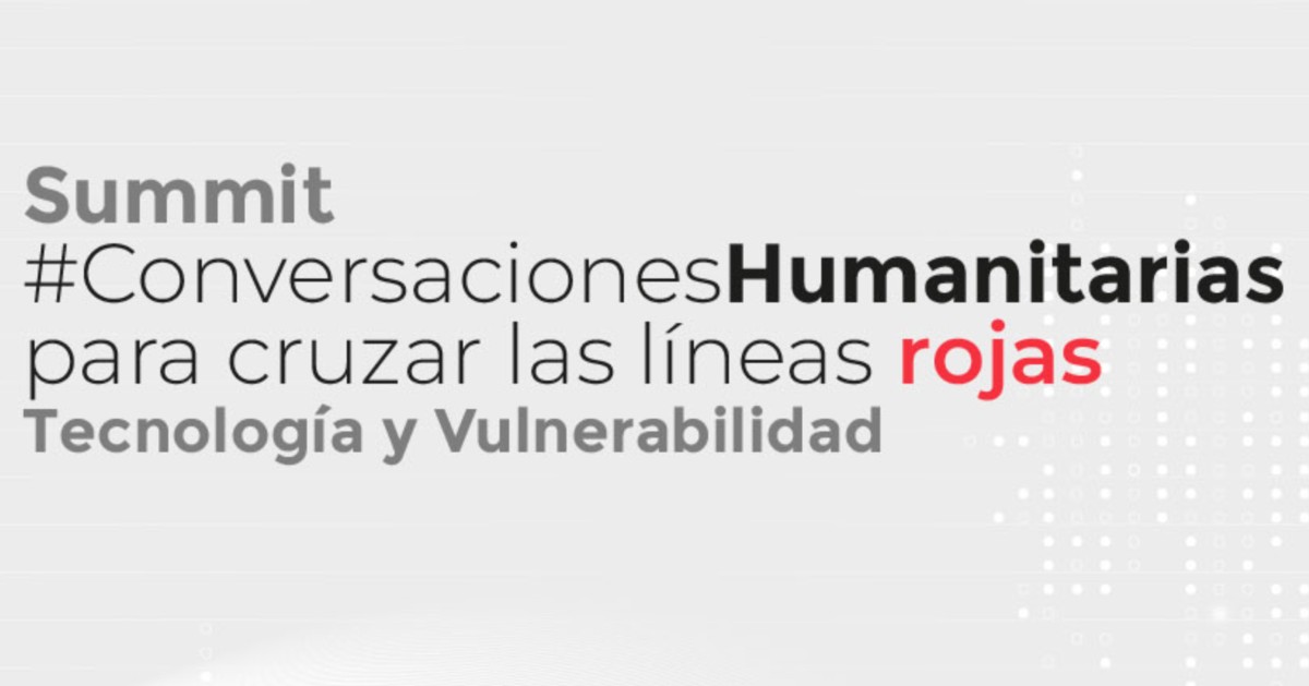 📢 ¡Reserva la fecha!

El próximo 20 de febrero, Fundación Cruz Roja organiza un emocionante encuentro: #ConversacionesHumanitarias: Tecnología y Vulnerabilidad. 🌍

📌 Más información aquí: acortar.link/uBKa19