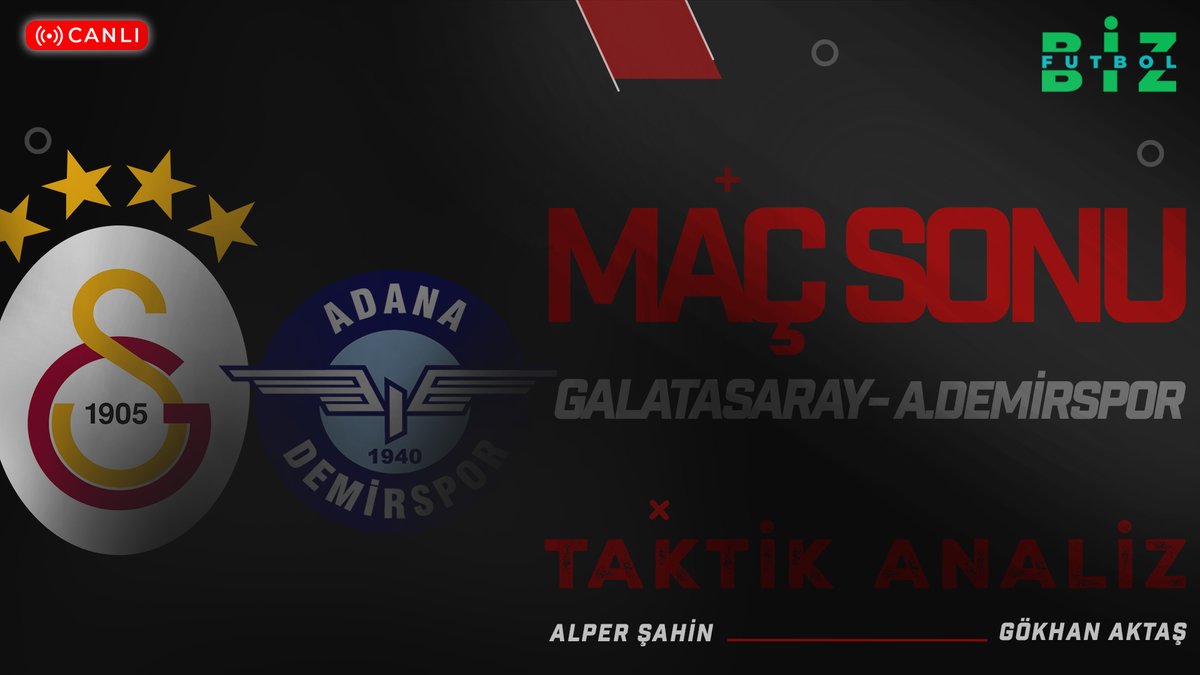 ⏰23:00 CANLI YAYIN! 
🔗youtube.com/live/Dmv5nl1Ly…
🎙️<a href="/gokhanaktassss/">Gökhan Aktas</a> 🎙️<a href="/AlperFutbolBiz/">Alper Sahin</a> 
ALGI Tiyatrosu!