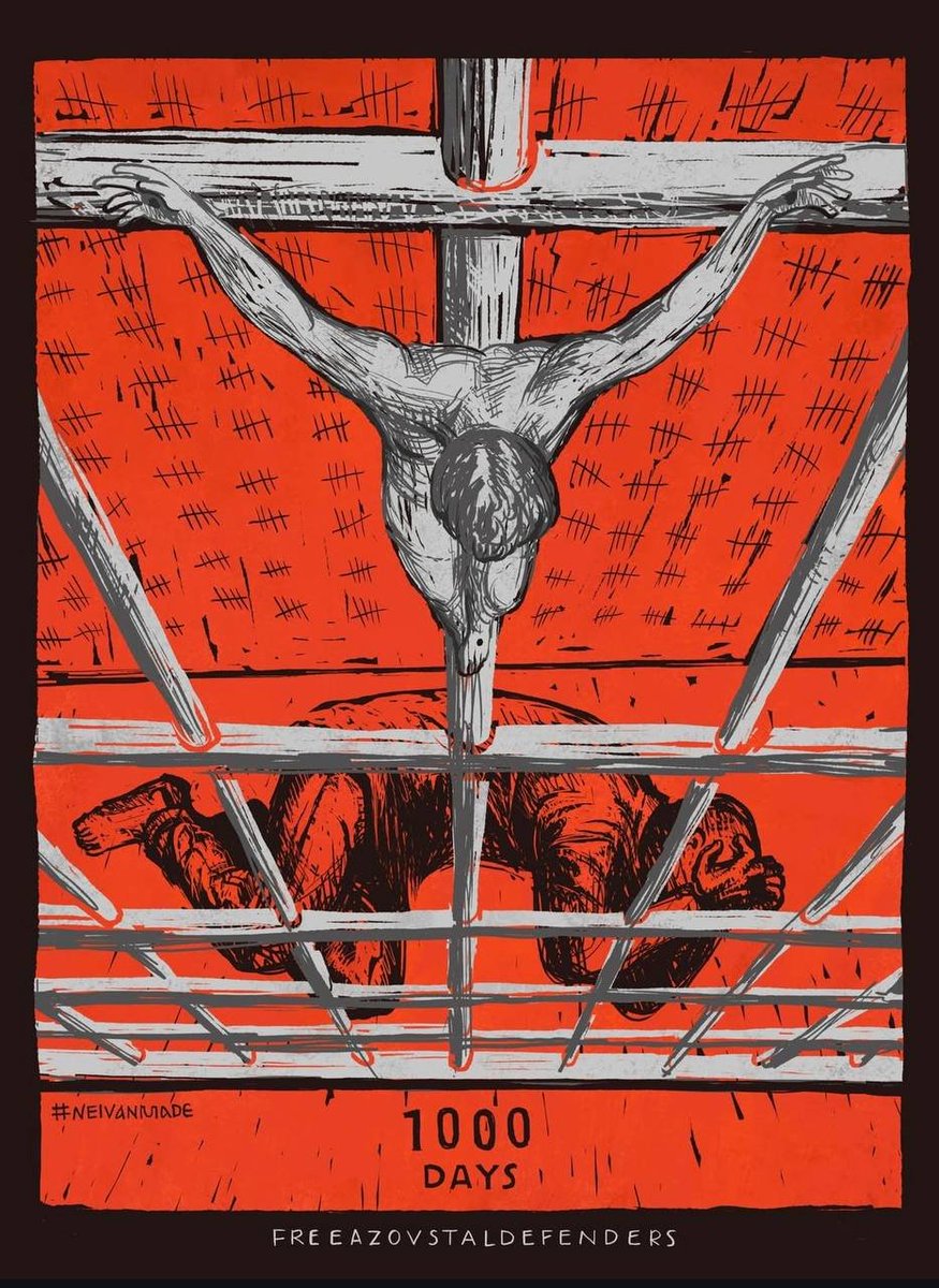 Сьогодні минає 1000 днів, відколи захисники Азову перебувають у ворожому полоні

🖌️ neivanmade