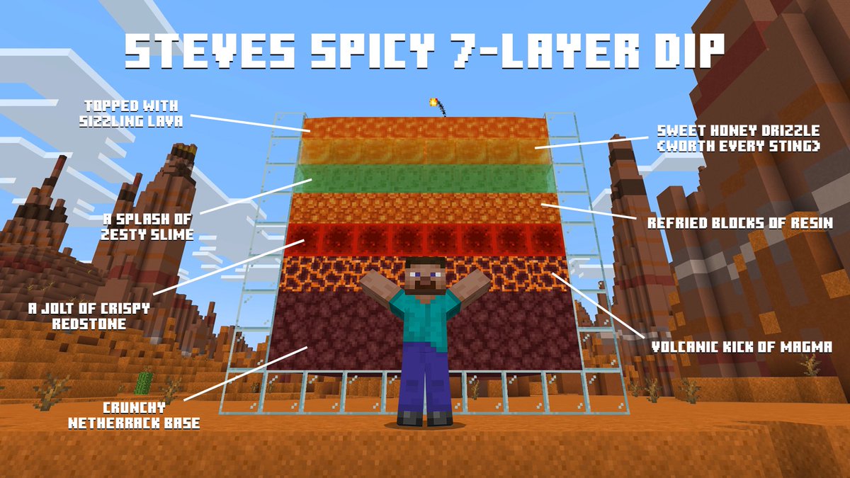 Minecraft tweet media