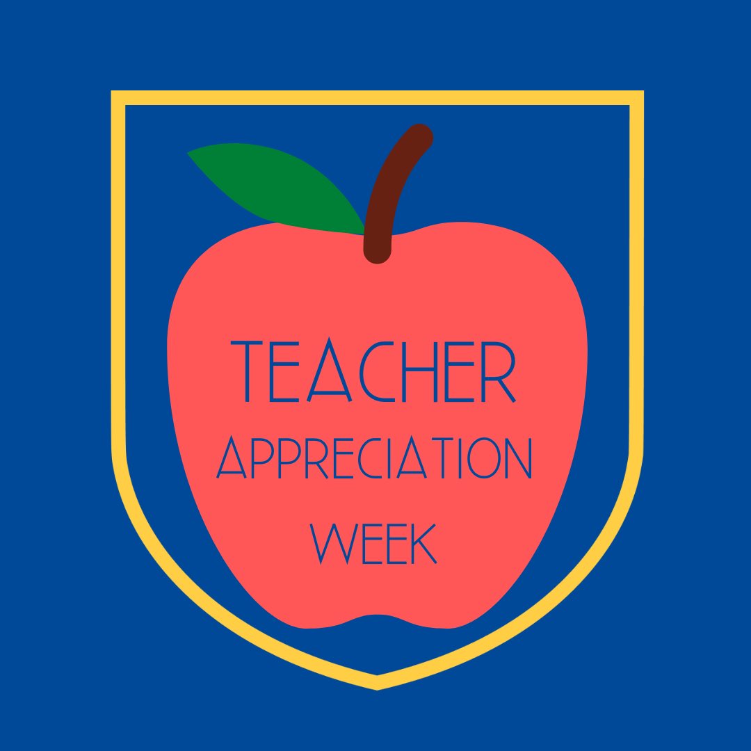 Thank you to our amazing teachers who inspire, care for, and form our students every day. We wish you all, the best week and we appreciate you everyday.