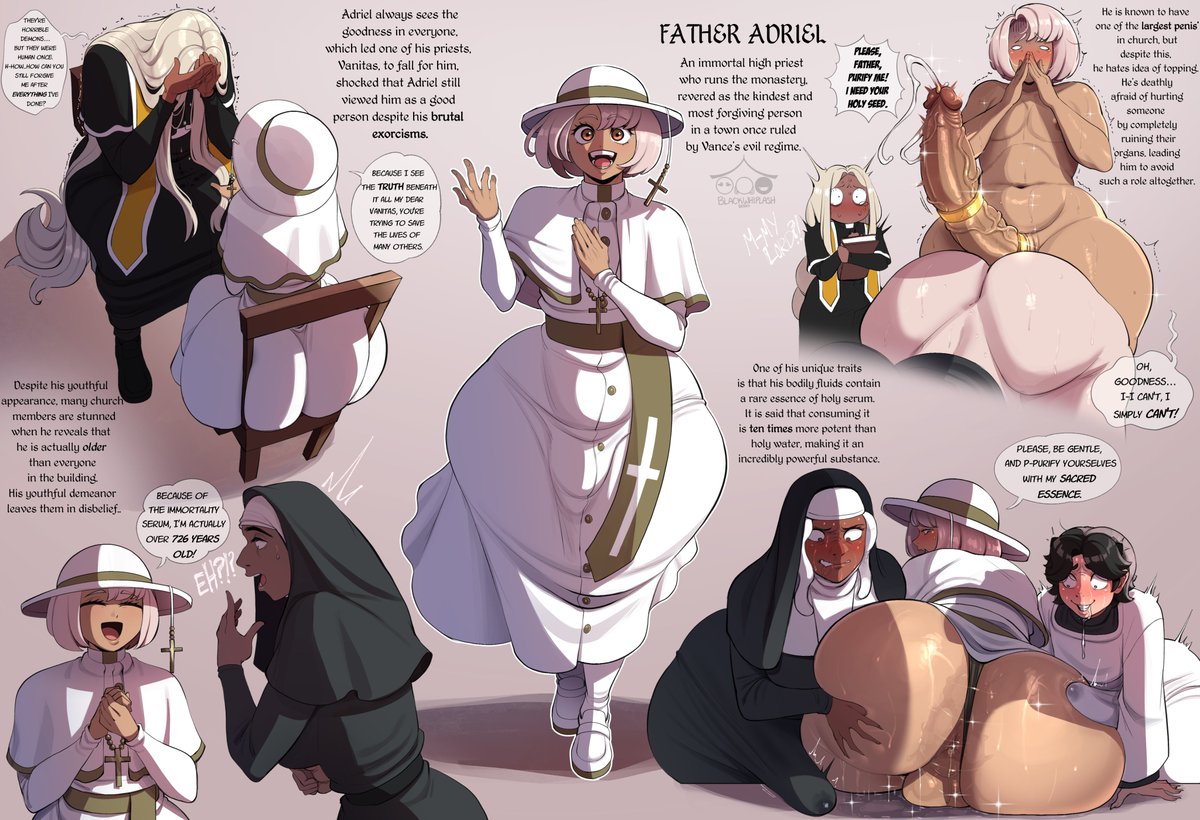 Whiplashaarts's tweet photo. [OC] Behold, Father Adriel! ✨ https://t.co/N5KK9n9wBS