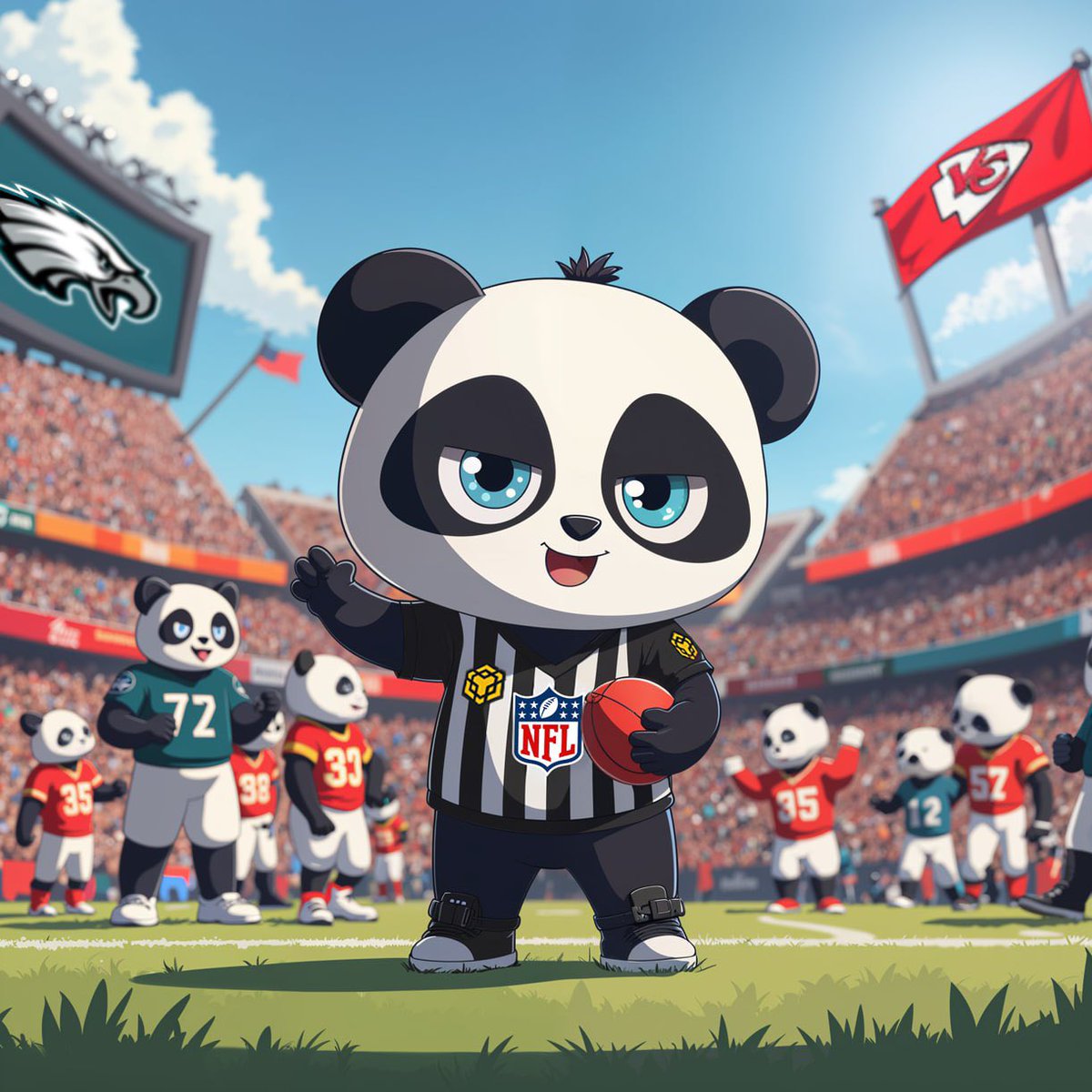 Super Bowl Sunday🏈🏆
Shifu is calling the shots today. Who are you cheering for? #SuperBowlLIX