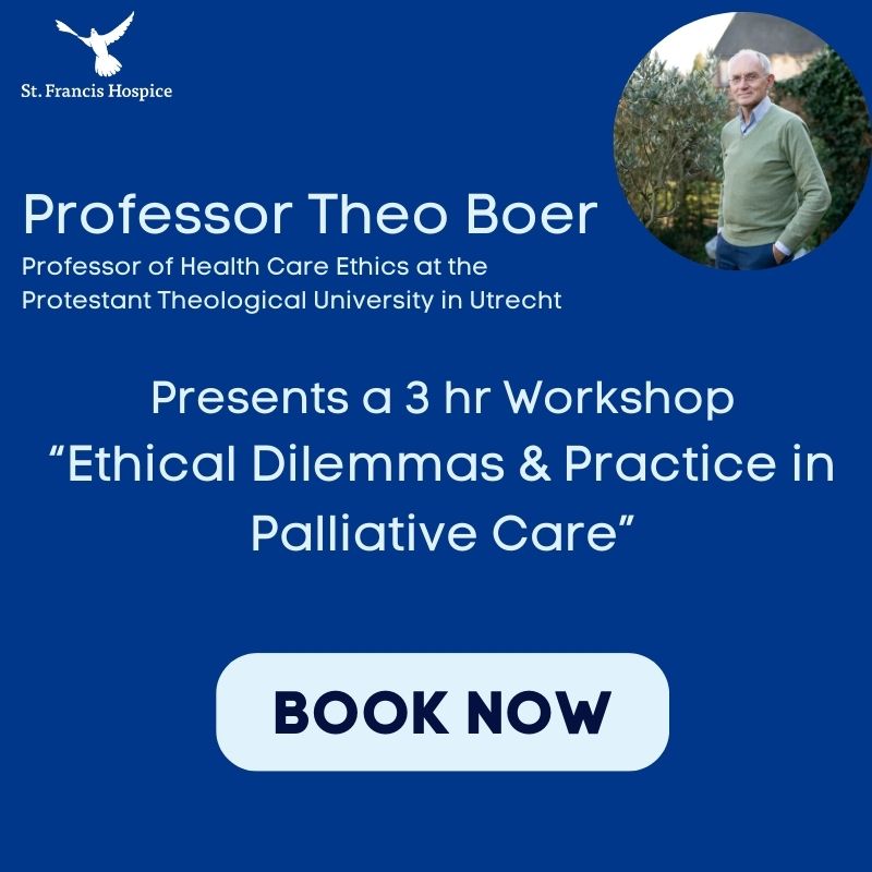 🌟 Join Us for an Exclusive Workshop with Professor Theo Boer! 🌟 
"Ethical Dilemmas &amp; Practice in Palliative Care"
📅 17th May 2025 🕒 09:15-12:15pm 📍The Convention Centre Dublin
👉 ow.ly/nYAa50UVuJ4
