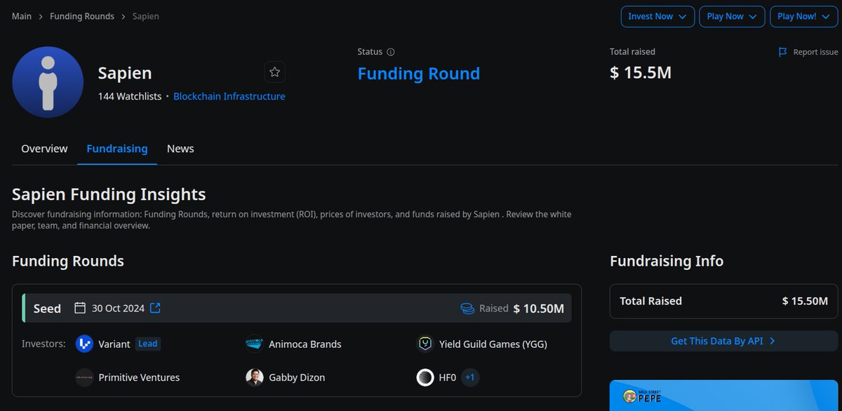 Sapien AI Points Farming Is Live💰💰

<a href="/PlaySapien/">Sapien AI</a> is a web3 platform for gamified data labeling, train AI while earning rewards, revolutionizing AI development🎯

• Raised $15.5M backed by <a href="/animocabrands/">Animoca Brands</a>
• Cost: $0 (Free Airdrop)

The Step-By-Step Guide👇

🔷Visit :
