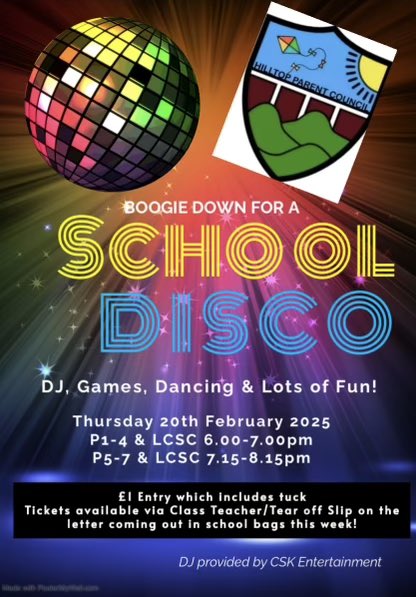 Hilltop Parent Council tweet media