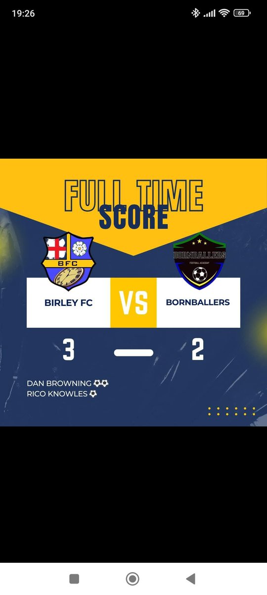 Not at it at all today but managed to pull a result off. Take the positives of winning when poor and move on. 🔵🟢⚽