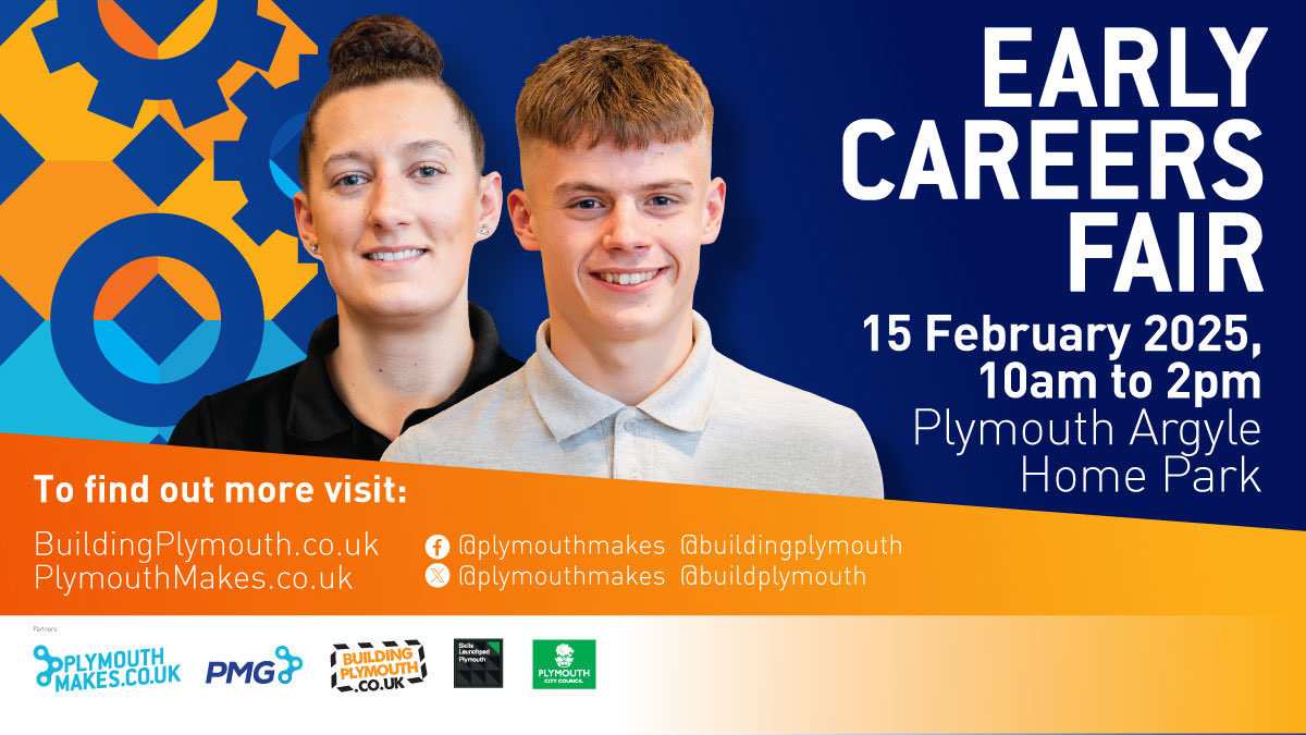 Plymouth Manufacturers Group (@mypmg) on Twitter photo Massive congratulations to <a href="/Argyle/">Plymouth Argyle FC</a> for today’s amazing win!
We’ll still be basking in it at next Saturday’s Early Careers Fair with <a href="/buildplymouth/">Building Plymouth</a> which takes place in the actual Argyle’s VIP hospitality area! And you can get careers advice in the Players lounge! Don’t miss it! Massive congratulations to <a href="/Argyle/">Plymouth Argyle FC</a> for today’s amazing win!
We’ll still be basking in it at next Saturday’s Early Careers Fair with <a href="/buildplymouth/">Building Plymouth</a> which takes place in the actual Argyle’s VIP hospitality area! And you can get careers advice in the Players lounge! Don’t miss it!