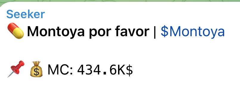 LuckSeekersDao's tweet photo. Seeker Bot Versión Beta☘️

Top calls últimas 24h 

$JAILSTOOL 170k > 220M (x1293)
$BIGBALLS 77k > 67M (x870)
$WOMP 263k > 16M (x60)
$MONTOYA (x25)
$TBD (x14) 

Seeker Bot va a ser un game changer. https://t.co/s4WH2Vcwgu