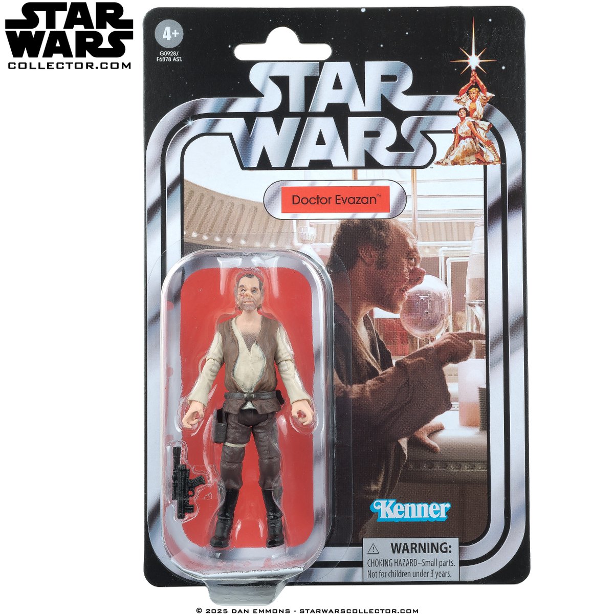 swCollector's tweet photo. Just photographed the 2025 The Vintage Collection 3.75-Inch VC57 Doctor Evazan (Photo Real Reissue) figure and added the pictures to our Photo Gallery. He comes from the Star Wars A New Hope Movie
 
To view more / larger Photos visit https://t.co/0tNa81sAZ0

#TheVintageCollection https://t.co/6f7Xj6DtSy