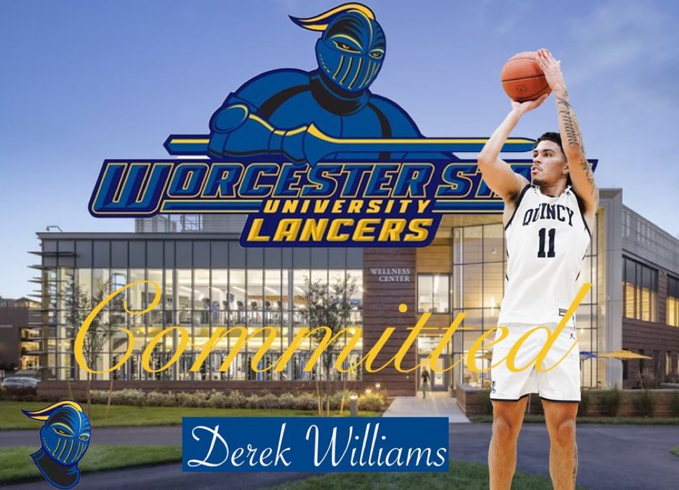 Congrats <a href="/derekwilliams__/">Derek Williams</a> QC ‘23! Excited to be able to watch you play again in the <a href="/mascacsports/">MASCAC</a>.