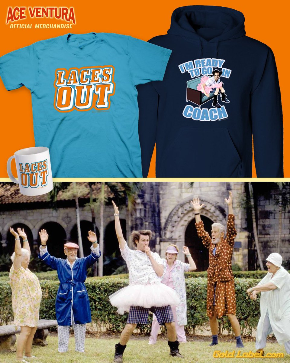 If your team is losing, be sure to check the laces before the kicks—could be very important! 🚨

🏈🩰goldlabel.com/pages/ace-vent…

#aceventura #jimcarrey #SuperBowl #lacesout #imreadytogoincoach