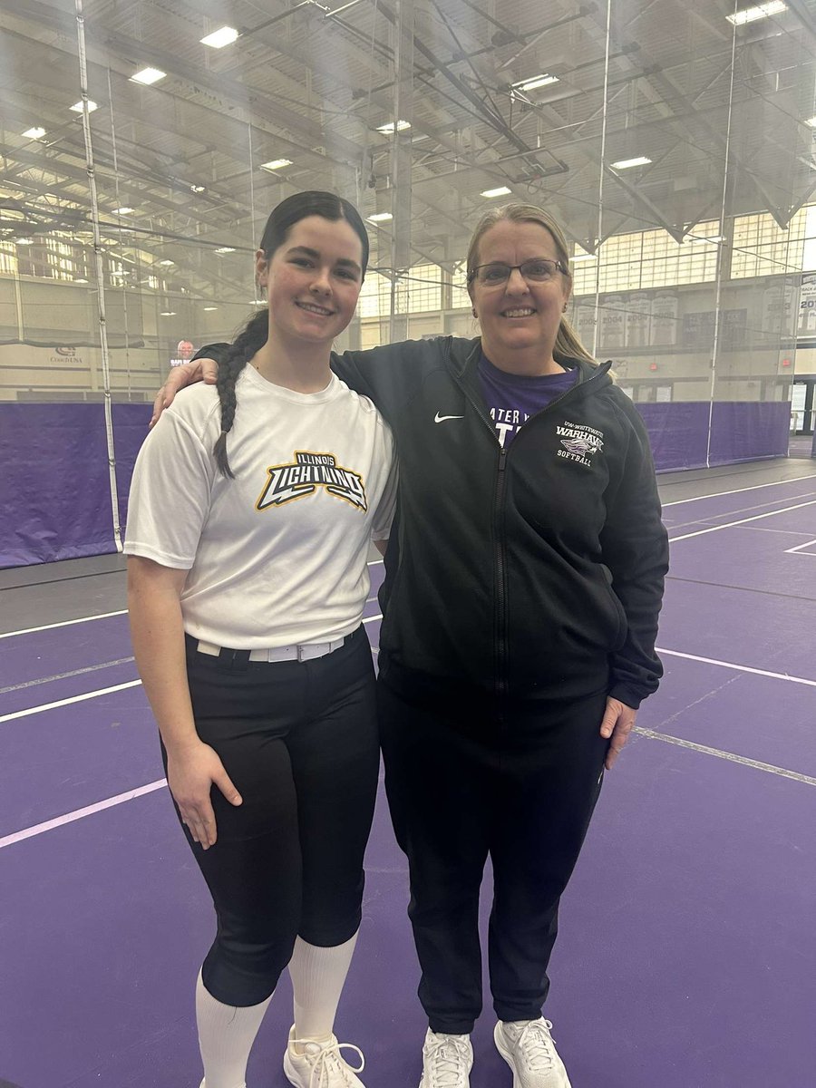 Kaitlynne Faust #24 (@kaitlynnef_2026) on Twitter photo Thank you <a href="/CoachBrendaVolk/">Brenda Volk</a> and <a href="/UWWSoftball/">Warhawk Softball</a> for a great camp today. I had a wonderful time and learned a lot, including a Curveball in about 15min to complete my pitch book. I will fine tune that over the high school season!
<a href="/softball_il/">Il Lightning Softball</a> <a href="/GCHS_Softball/">GCHS Softball</a> Thank you <a href="/CoachBrendaVolk/">Brenda Volk</a> and <a href="/UWWSoftball/">Warhawk Softball</a> for a great camp today. I had a wonderful time and learned a lot, including a Curveball in about 15min to complete my pitch book. I will fine tune that over the high school season!
<a href="/softball_il/">Il Lightning Softball</a> <a href="/GCHS_Softball/">GCHS Softball</a>