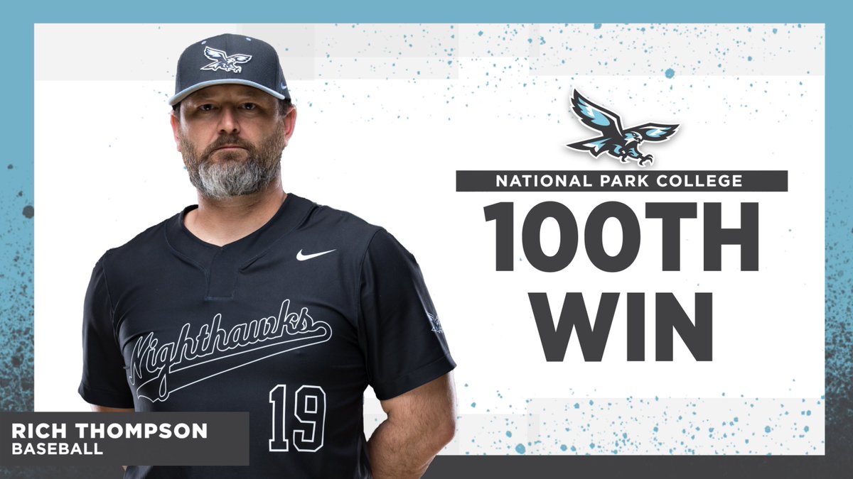 100 WINS FOR THOMPSON!

In tonight's 11-1 victory over Rend Lake College, #NPCHawks head baseball coach Rich Thompson earned his 100th win with NPC! Congratulations, Coach Thompson! #NJCAA #ThisIsNPC