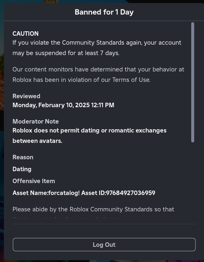 v1rescence's tweet photo. no clue why i got banned for attempting to create a decal for catalog avatar creator ?? #roblox https://t.co/iW9PUHURP6