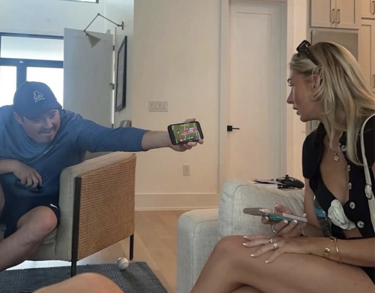 “A white cornerback just got a pick-6 in the Super Bowl”