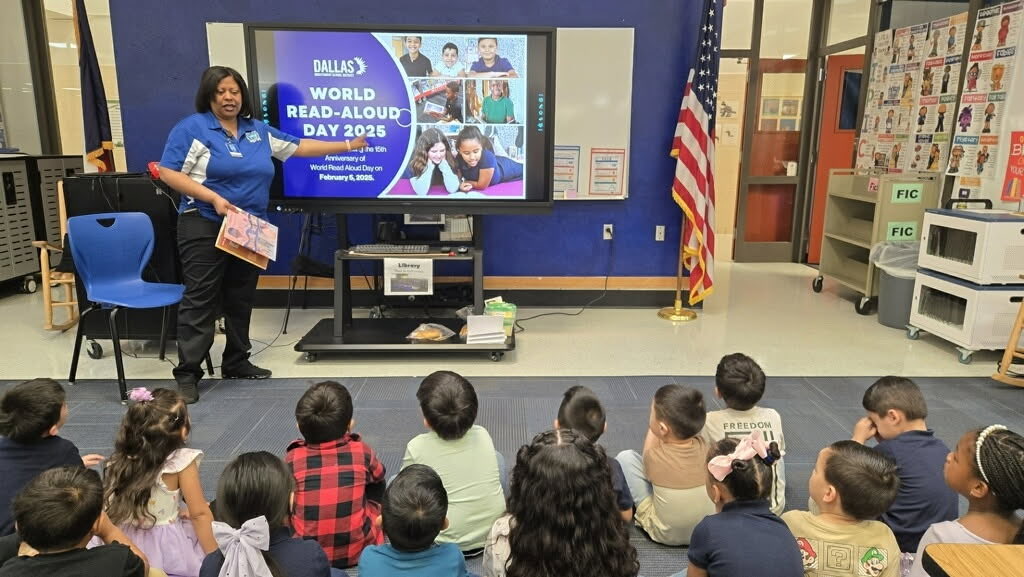 Ruth Roman-Meza (@rrmeza) on Twitter photo Reading has the power to inspire & connect us to our history. As a former librarian, I loved sharing that experience with students this past week. It was especially meaningful to read inspirational books based on a true story! #ReadAloudDay #BlackHistoryMonth ā¦<a href="/DallasReads/">@DallasReads</a>ā© Reading has the power to inspire & connect us to our history. As a former librarian, I loved sharing that experience with students this past week. It was especially meaningful to read inspirational books based on a true story! #ReadAloudDay #BlackHistoryMonth ā¦<a href="/DallasReads/">@DallasReads</a>ā©