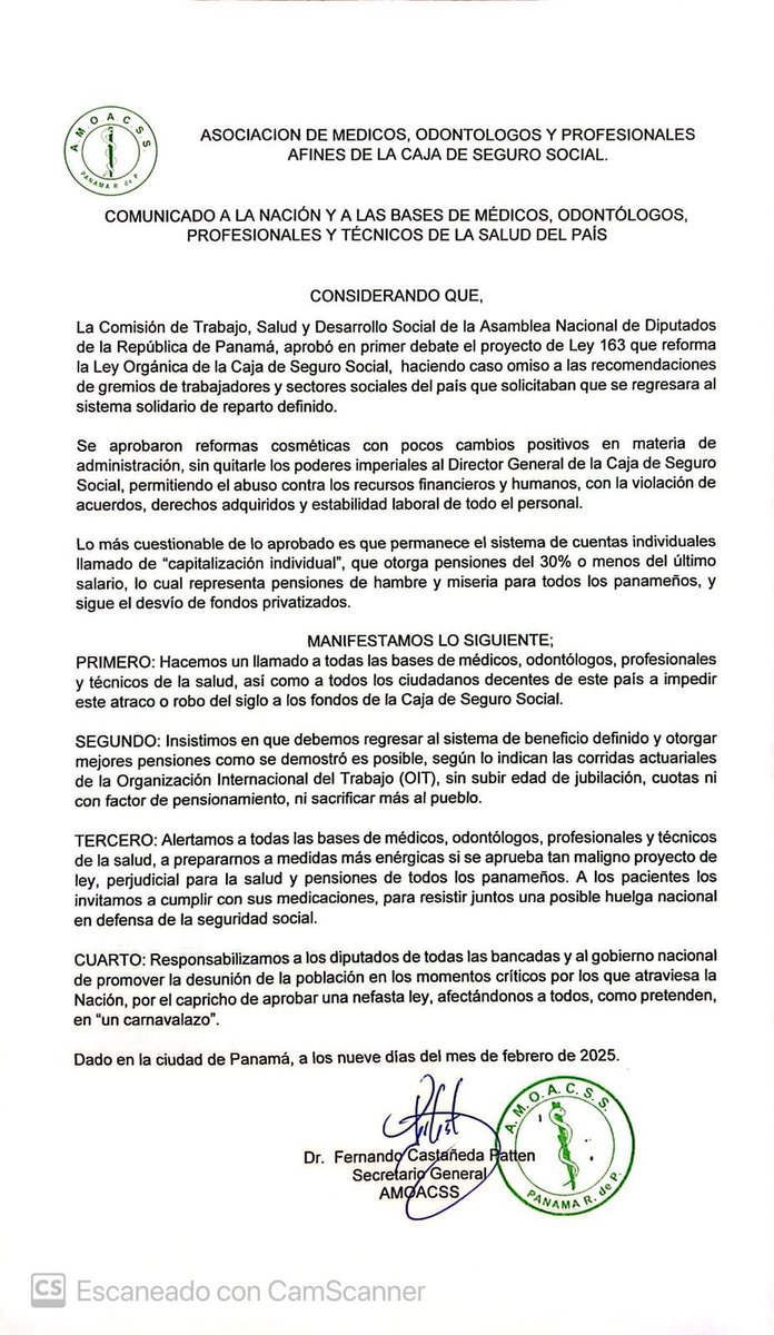 Que médicos amenacen a los pacientes con que tomen sus medicinas y se preparen para resistir juntos una huelga general médica, es lo más éticamente reprochable que he oido en años.