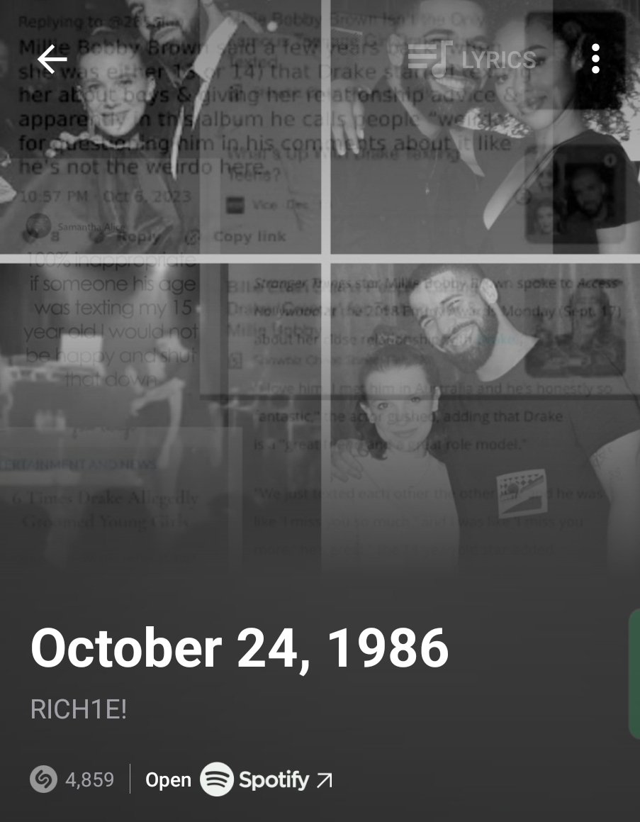 This comes up if you Shazam Kendrick's halftime show.

Epic troll.
#SuperBowl #Superbowlhalftime