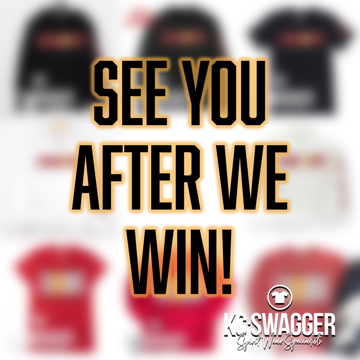 KCSwaggerShop's tweet image. ❤💛Help us spread the word💛❤ We are ready with all NEW SWAG post win. And yes of course, we have an option with a slight nod to our girl 🫶 #ChiefsVsEagles #TaylorSwift #RepTV  #Chiefs
