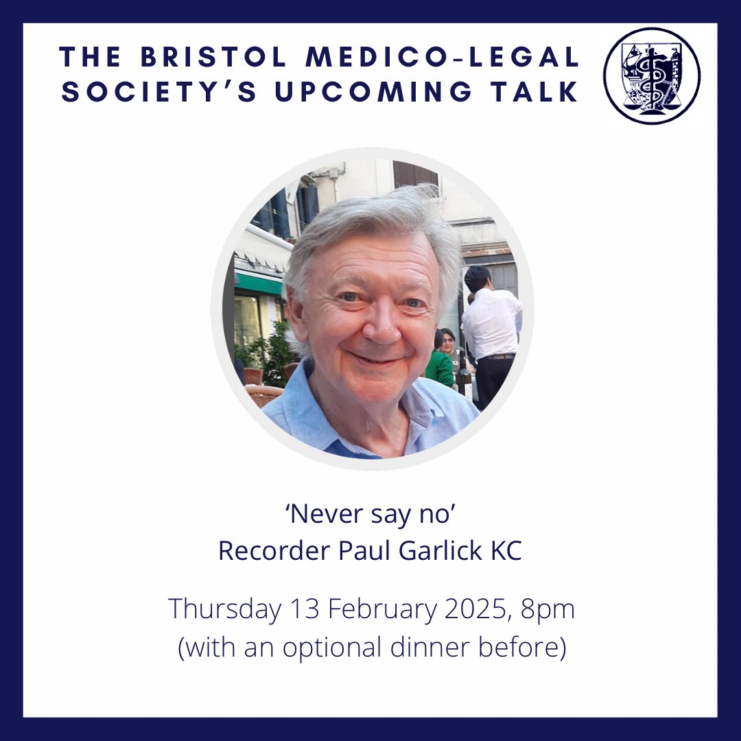BrisMedLegSoc's tweet photo. Tomorrow (10 February) is the final day to RSVP for our upcoming talk. Please do let us know if you’d like to join. https://t.co/YNpMYBAmoz