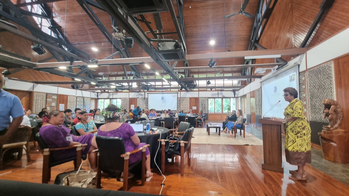 tarachetty's tweet photo. Our susa @finah_k kicks off the opening of #GESI Week at @ForumSEC this morning w Pac govts - taking a One CROP 🏝 approach with @spc_cps @SprepChannel @waimumu bringing together #genderequity #disabilityequity #climatechange and #socialinclusion
Exciting discussions ahead! https://t.co/RjTPL6Xhgi
