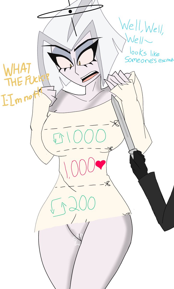 SStriker642's tweet photo. Ok we made it to the first goal and…. Ok it was already fast enough jewel just need to get to the retweet goal #HazbinHotel #HazbinHotelLute #HazbinHotelFanart #lutehazbinhotel #lutehazbinhotel #Bloodlusted #ZalgrathxLute https://t.co/9VGQNruINX