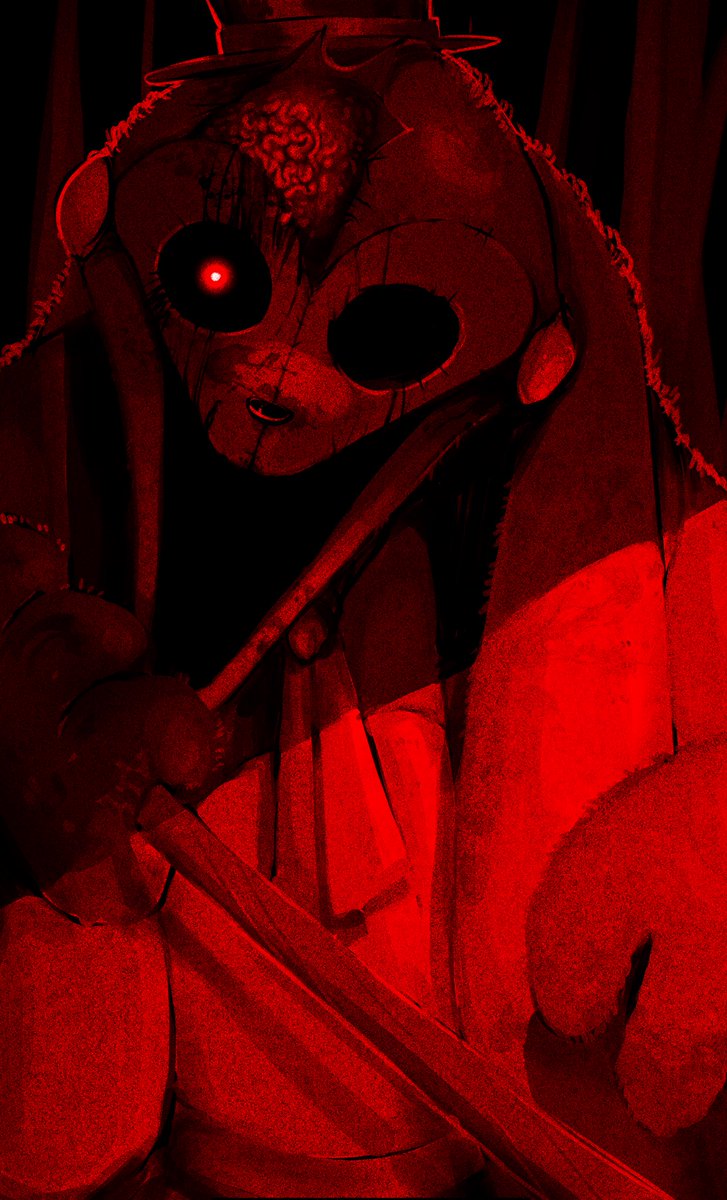 You turn back the way you came. But the footprints aren’t yours.