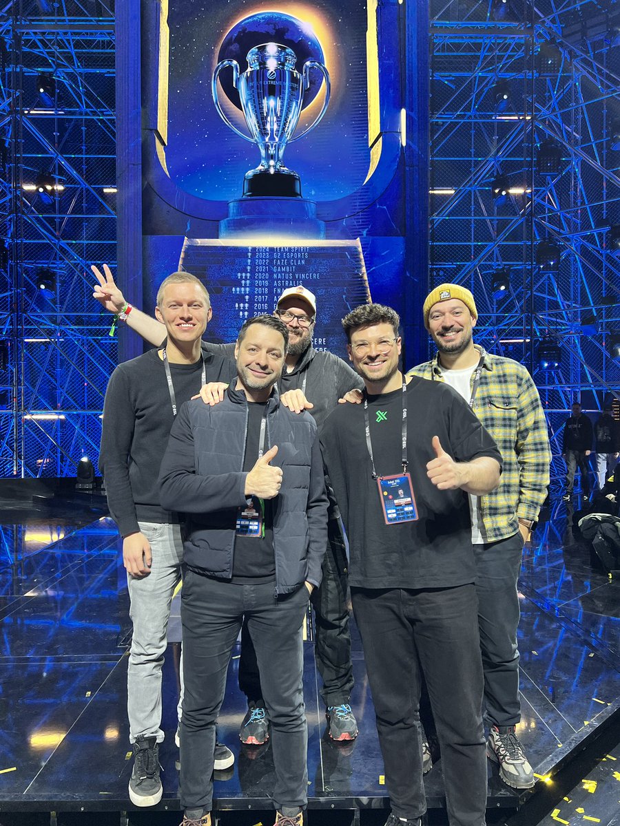 Maximilian (@maxlvlae) on Twitter photo First production of 2025 in the books!
This one was special to me - I had a great time directing the show.
Huge thanks to my wonderful team! Couldn’t have done it without you. ❤️
<a href="/ESLCS/">ESL Counter-Strike</a> #IEMKatowice2025 #IEM First production of 2025 in the books!
This one was special to me - I had a great time directing the show.
Huge thanks to my wonderful team! Couldn’t have done it without you. ❤️
<a href="/ESLCS/">ESL Counter-Strike</a> #IEMKatowice2025 #IEM