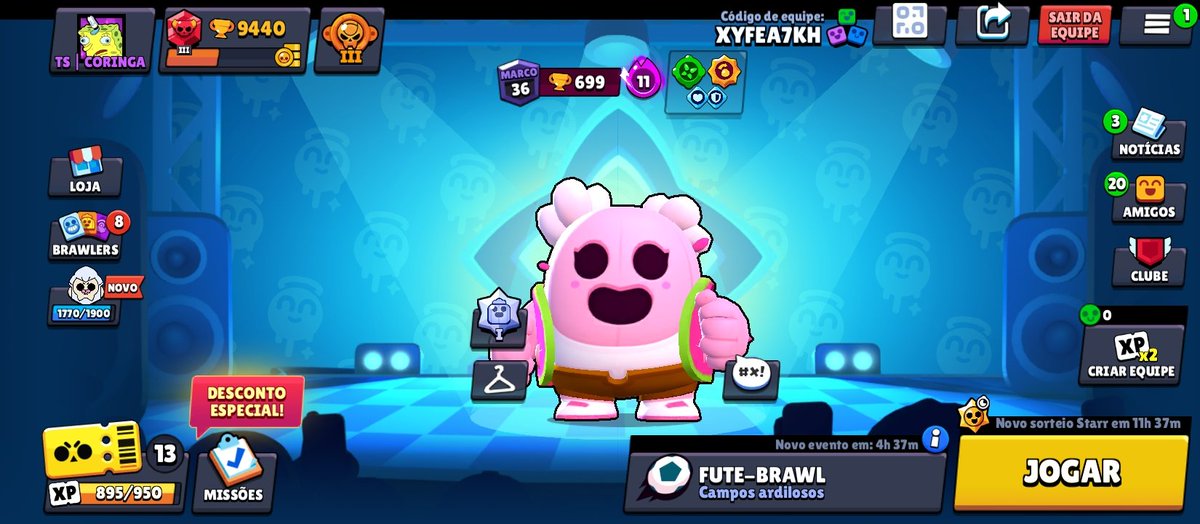 ts_coringa's tweet photo. Tô de volta brawl stars! https://t.co/Jp48kloEST