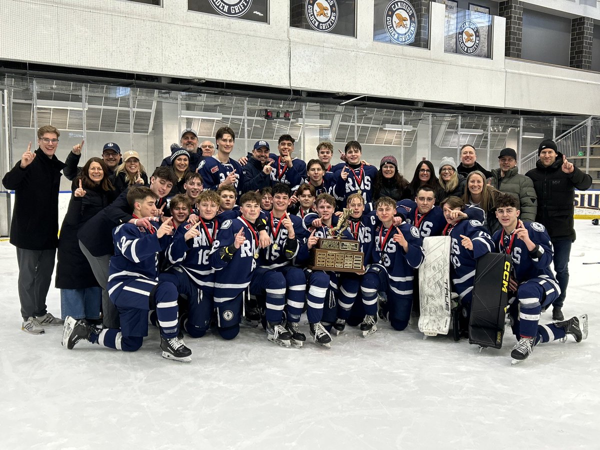 RNSPrepHockey's tweet photo. A lotta gold to declare coming back across the border 🥇🏆 https://t.co/JK7SsOdrT2
