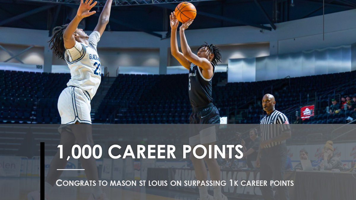 Congrats to Mase on reaching the 1k point club. Big time scorer!