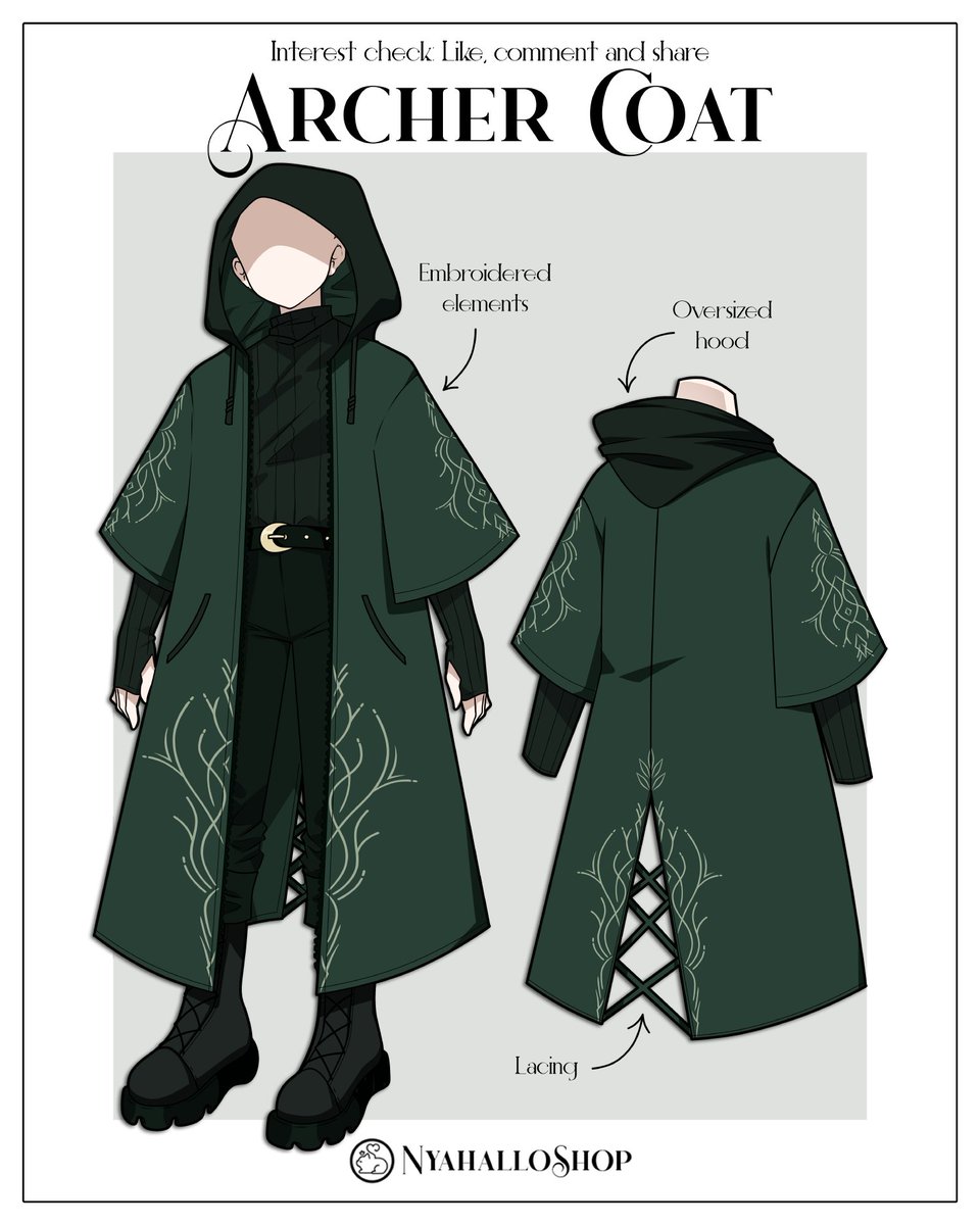 Archer coat 🏹 Reposts appreciated