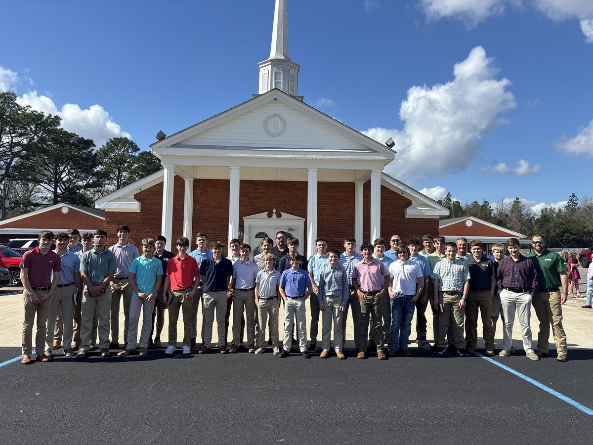 Team church service before we kickoff the 2025 season.
