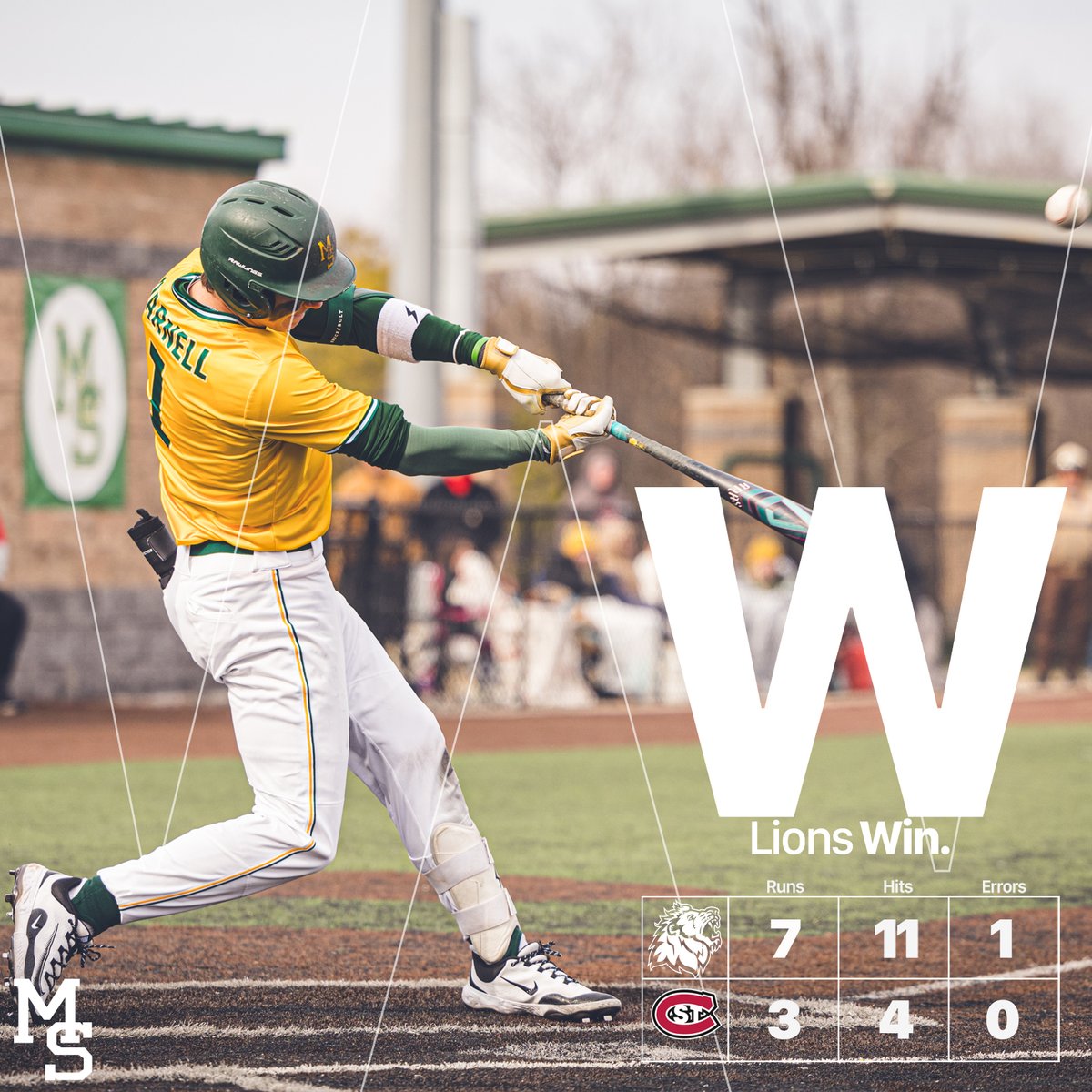 MSSUBaseball's tweet photo. Southern Takes Down St. Cloud, 7-3

E. Clark: DH – 2 hits, 2 RBIs 
D. Townsend: RF- 2 hits, 1 RBI
C. Darnell: SS – 2 hits, one double, 1 RBI
T. Parker: LF – 2 Hits, 2 RBIs, 1 triple

Missouri Southern 7 | St. Cloud 3 https://t.co/fB6x8P1hZB
