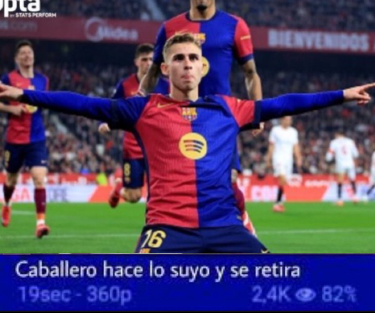 JeffFcb14's tweet photo. El cabronazo de Fermín https://t.co/5v8XDTXWOQ