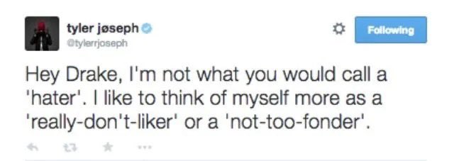 shlofolina's tweet photo. in honor of the super bowl, i just want to remind everyone who the true and original drake hater is. https://t.co/I9pzhi7dEP
