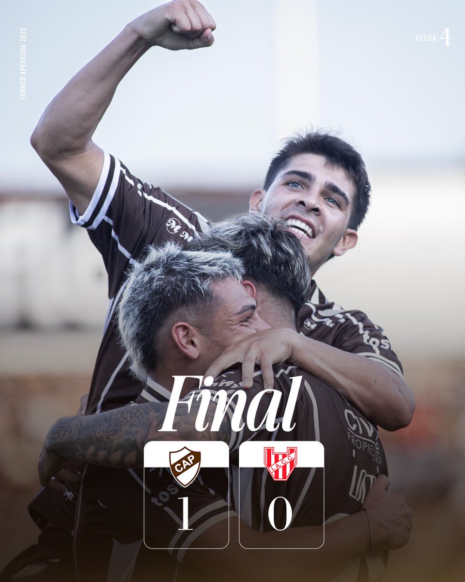 caplatense's tweet photo. #TorneoApertura 🏆 | GANOOOOOO PLAAATEEEENSEEEEE 🤎🤎🤎

🔚 El Marrón derrotó 1-0 a Instituto.

⚽️ Augusto Lotti

#VamosCalamares🦑 https://t.co/OGTaCtnfqV