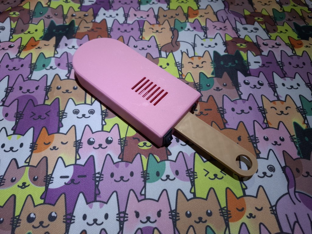 pawsandprops's tweet photo. Cooler Than Ever: Ice Cream Fursuit Fan V2 is Here! 🍦💨  

Featuring a rechargeable lithium battery and USB-C charging for ultimate convenience! 🔋⚡️

💵 Get It for $75 USD! 
✈️ Shipping worldwide $20 USD!

Size is approximately 8cm x 17.5cm x 3 cm (3.14” x 6.88” x 1.18”) https://t.co/Z7Sj3SHfrs