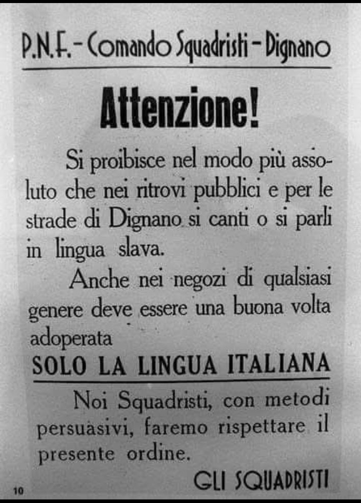 MarilenaMichel3's tweet photo. Quando si parla di "Foibe" ricordiamone le vere cause... Morti che sono sulla coscienza delle merde Nere... https://t.co/6loHGf8szO