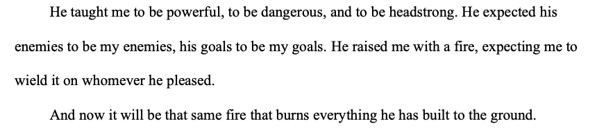 writing characters that feel like this >>