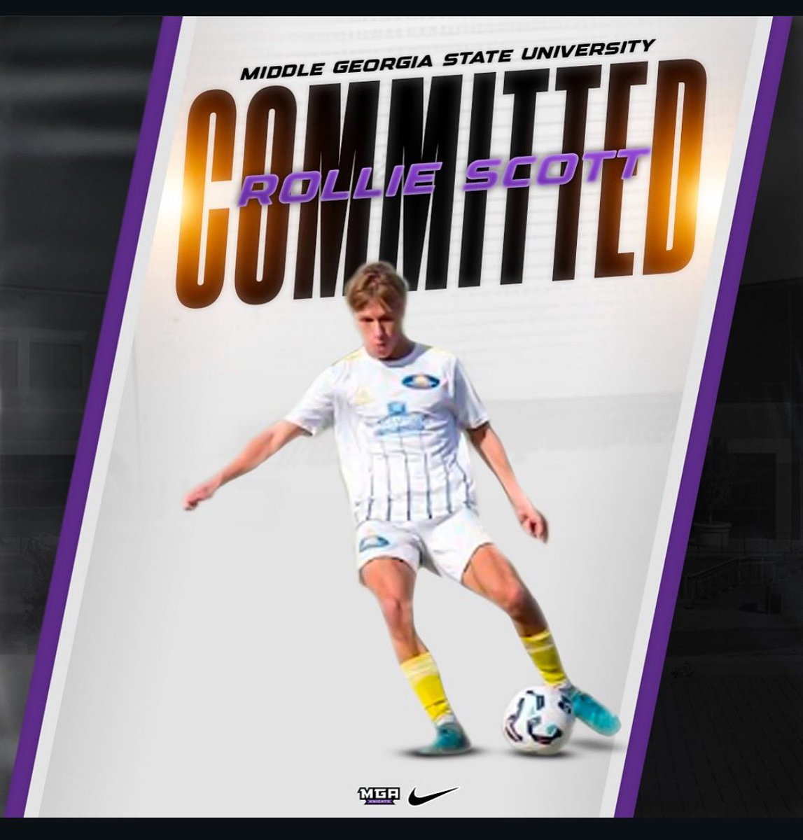 We got another commit!!

Congrats to u19 ECNL player, Rollie Scott for his commitment to Middle Georgia State University!! 

Good luck in your collegiate career Rollie!!

#playnthsoccer
