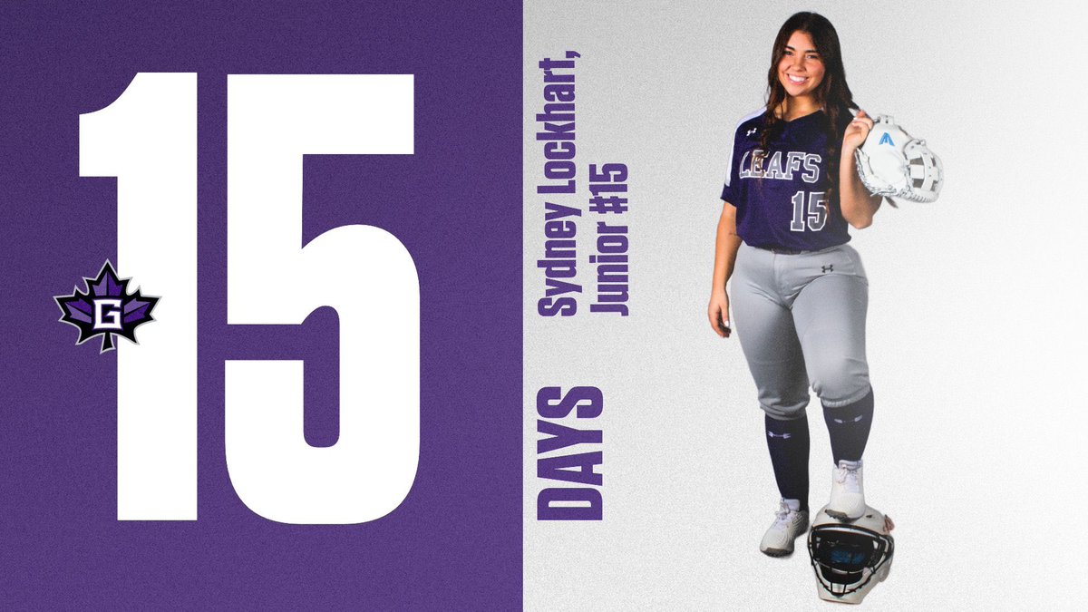 goshen_sb's tweet photo. ⏳COUNTDOWN⏳
With 15 days left, here is #15 Sydney Lockhart👩‍🔬!! Let’s go leafs 💜💜

Year: Junior
Major: Biochemistry 
From: Indiana
Favorite bible verse: Romans 18:8 “the pain you are feeling now cannot compare to the joy that’s coming” ✝️ https://t.co/JXeCV6KswP
