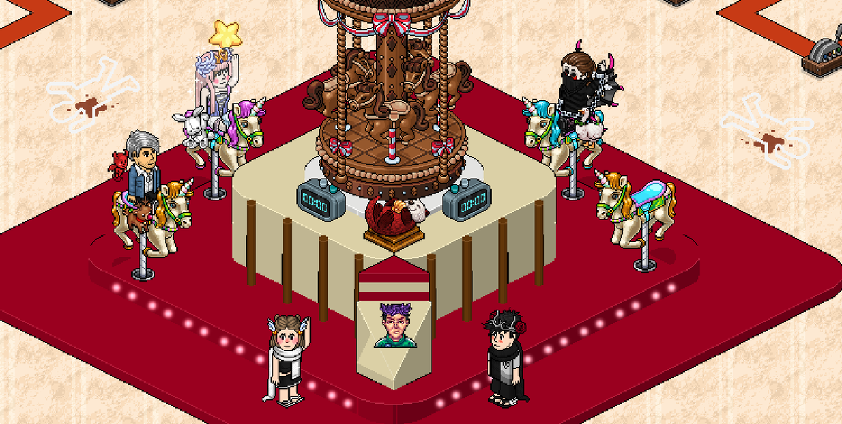 ESHabboSecurity's tweet photo. ¡Seguimos con más acción en la #SquidWeek! 🔥

Felicidades a queenpau12, Peachu, Jhony554, cristianzr y Elinette por su victoria, pero esto no ha terminado. https://t.co/YDKlpkWxwZ